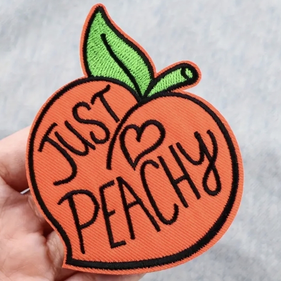 🍑 Just Peachy Iron-On Patch - Picture 7 of 12
